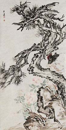 中国美术家协会会员 段东莲 国画 花鸟