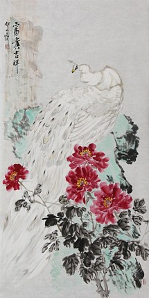 中国翰墨书画院理事 齐红玲 花鸟