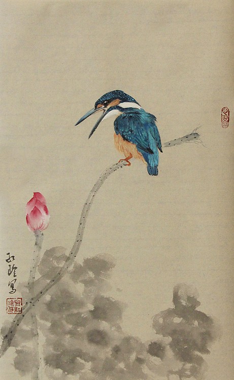 中国翰墨书画院理事 齐红玲 花鸟