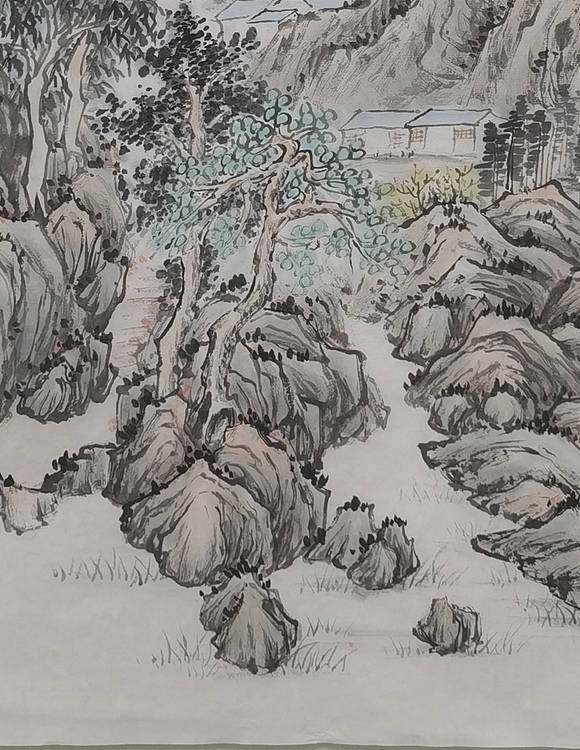 周植筠 秋江渔隐