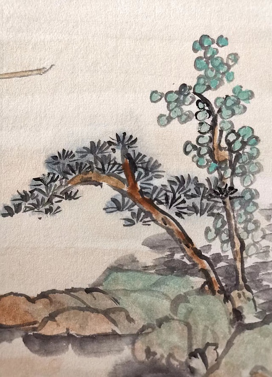 无 曲师大2011届美术学院研究生成扇
