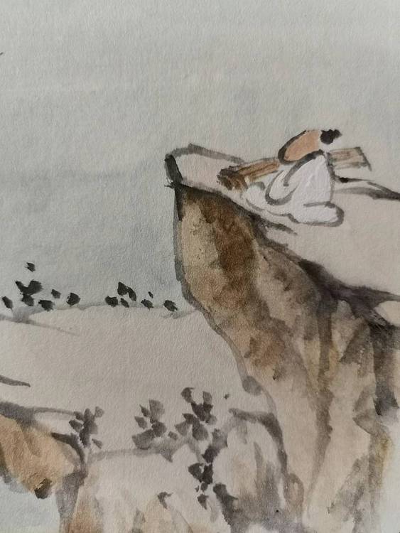 无 曲师大研究生郭丹成扇