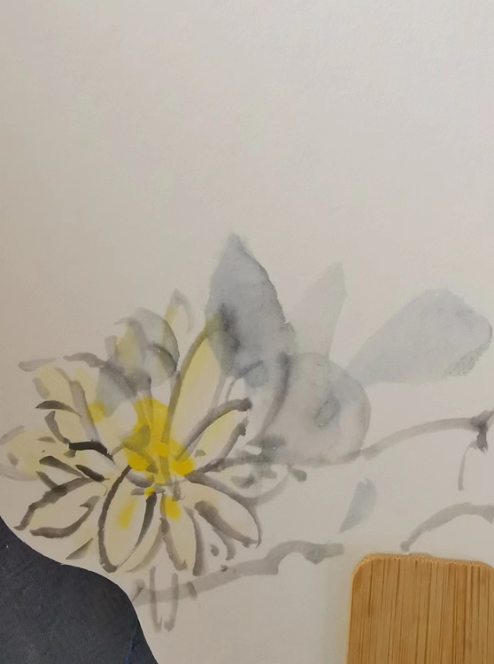 无 曲师大研究生郭丹宣纸成扇