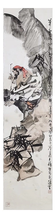一淨 草聖書蕉圖