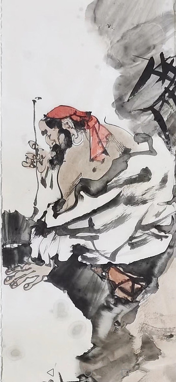 一淨 草聖書蕉圖