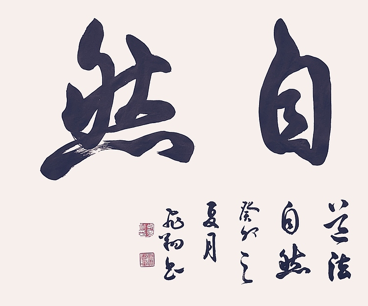 飞翔 道法自然书法字画手写真迹名家作品名人收藏毛笔字行书定制书画