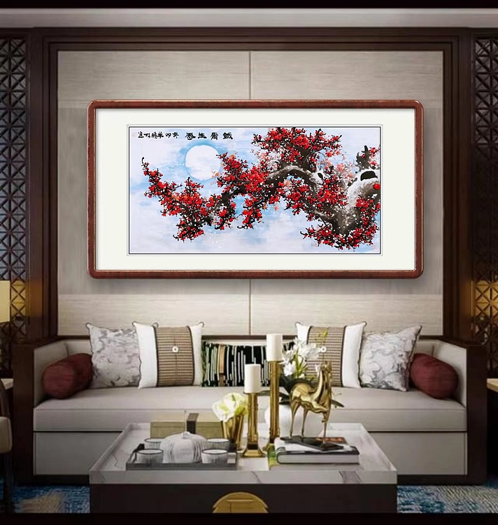 高晓林 （3848）国家一级美术师，江苏省美协会员《铁骨生香》