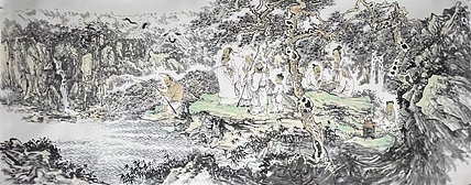 丈二&mdash;&mdash;巨幅  孙培增    中国美术家协会会员