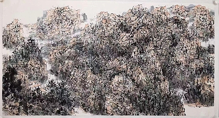 邵宝文    中国美术家协会会员    托裱