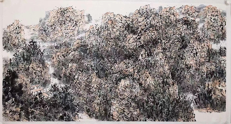 邵宝文    中国美术家协会会员    托裱