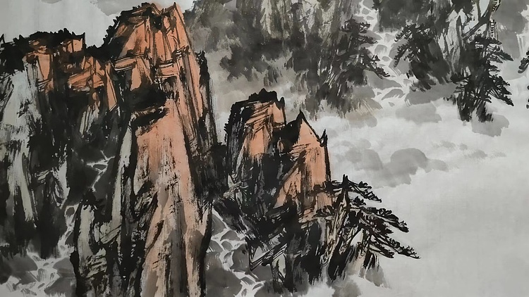 中国青年美术家协会会员 李延生 中华泰山01
