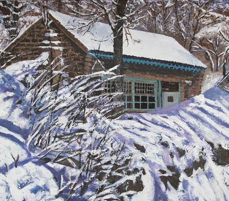 徐风华 核伙沟雪景系列之十二