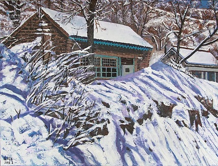 徐风华 核伙沟雪景系列之十二