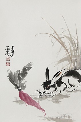 中国花鸟画主题性创作研究会副会长兼秘书长 北京市美协会员 马亮