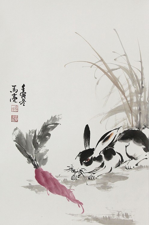 中国花鸟画主题性创作研究会副会长兼秘书长 北京市美协会员 马亮