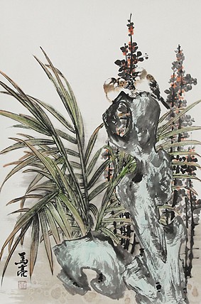 中国花鸟画主题性创作研究会副会长兼秘书长 北京市美协会员 马亮