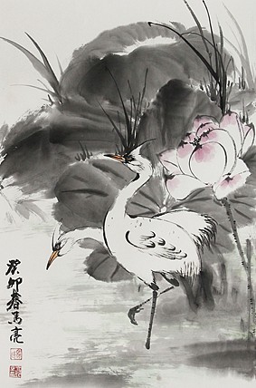 中国花鸟画主题性创作研究会副会长兼秘书长 北京市美协会员 马亮