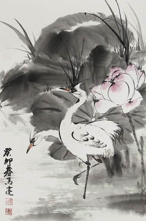 中国花鸟画主题性创作研究会副会长兼秘书长 北京市美协会员 马亮