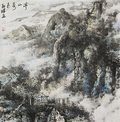 漳州市美协会员国画&mdash;黄教胜