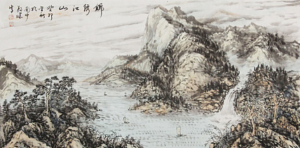 漳州市美协会员国画&mdash;黄教胜
