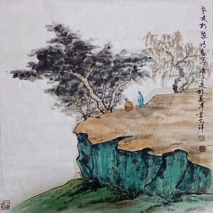 翱翔 老友相聚情意笃