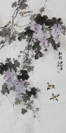 中国花鸟画主题性创作研究会副会长兼秘书长 北京市美协会员 马亮