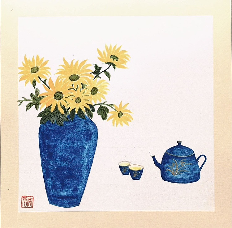 宫平 梅兰竹菊