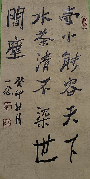 职业书画家 一念 书法