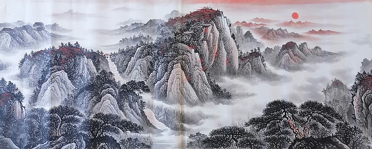 国家一级美术师 米金祥 精品国画