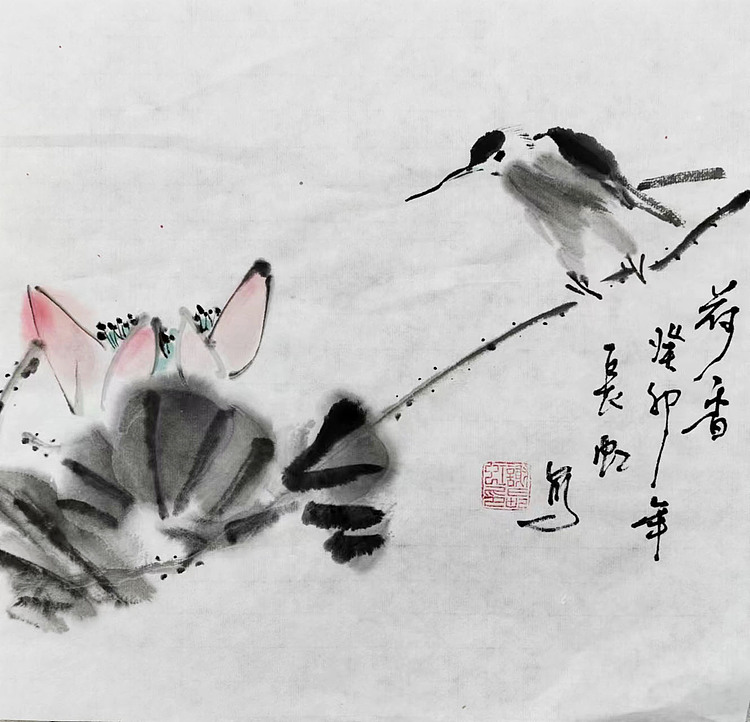 中国国画家协会理事 著名艺术家 谢长虹 花鸟画作品