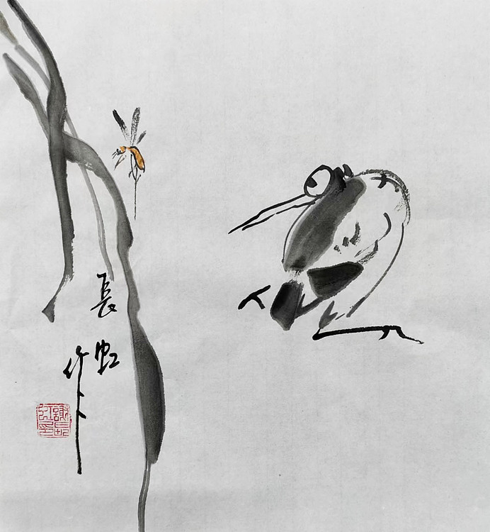中国国画家协会理事 著名艺术家 谢长虹 花鸟画作品