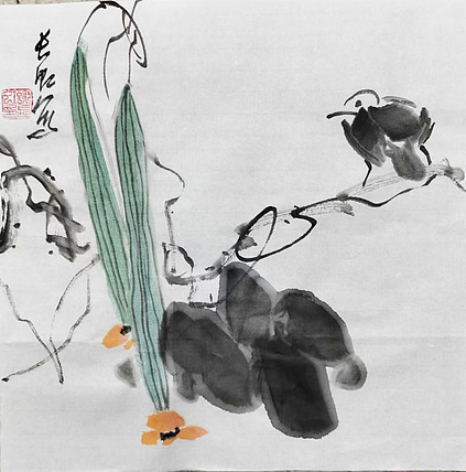 中国国画家协会理事 著名艺术家 谢长虹 花鸟画作品
