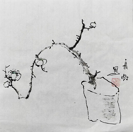 中国国画家协会理事 著名艺术家 谢长虹 花鸟画作品