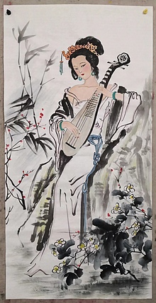 粟承志 写意仕女
