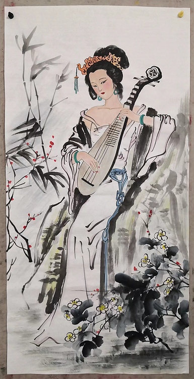 粟承志 写意仕女