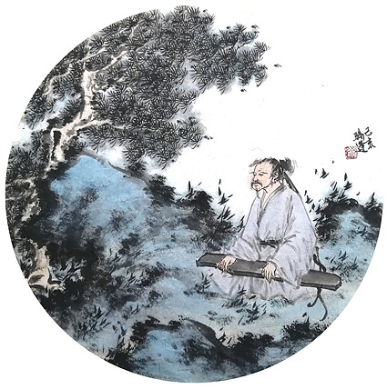 中央美院获硕士 美协会员 孙峰