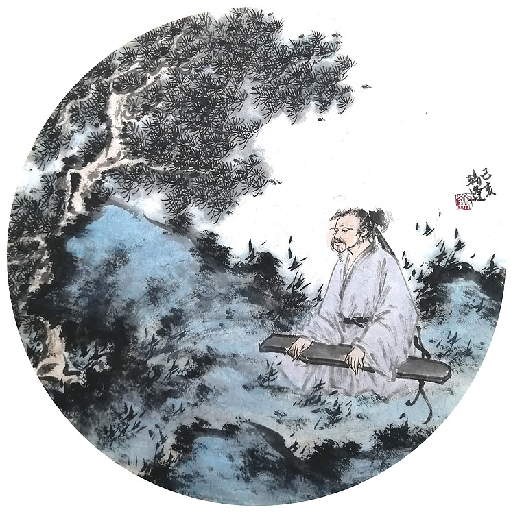 中央美院获硕士 美协会员 孙峰