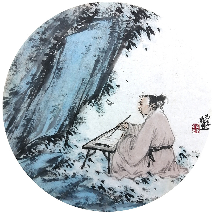 中央美院获硕士 美协会员 孙峰