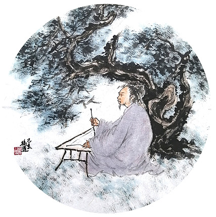 中央美院获硕士 美协会员 孙峰