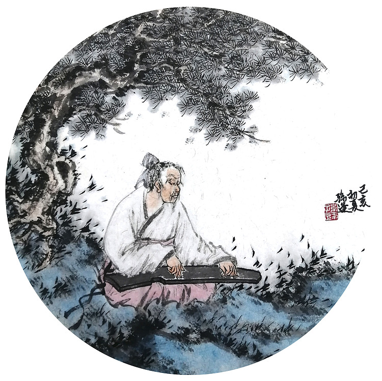 中央美院获硕士 美协会员 孙峰