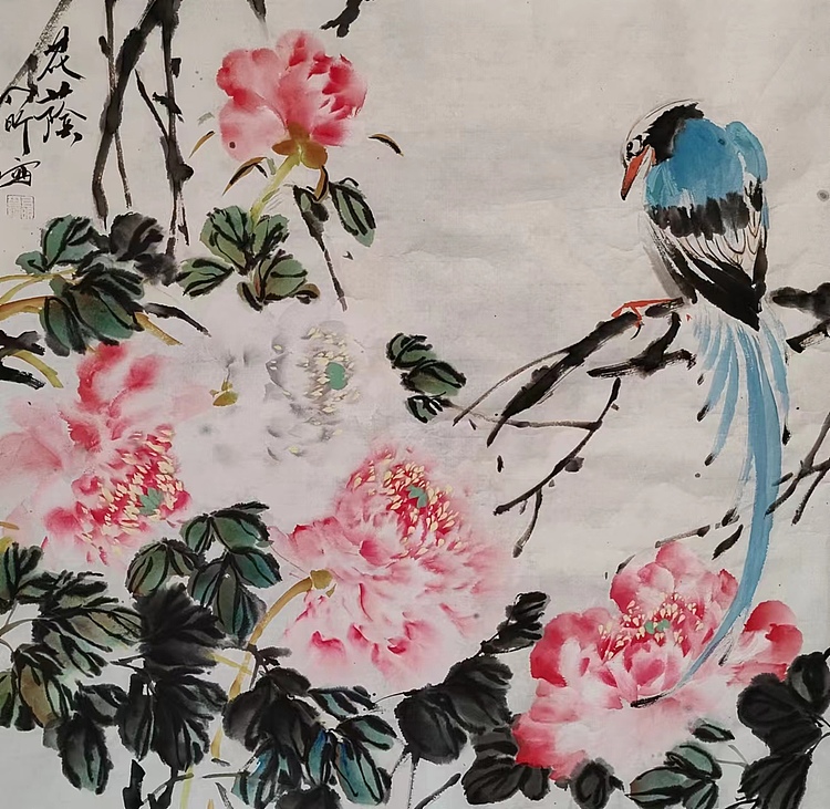 中国人民大学讲师 李乃昕 精品花鸟