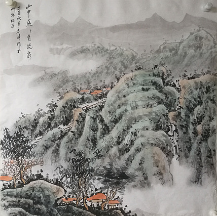 江苏省美协会员 方婷