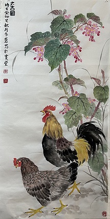 老苍 大吉图