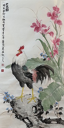 老苍 大吉图