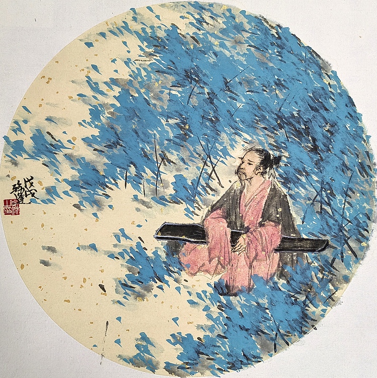 中央美院获硕士 美协会员 孙峰