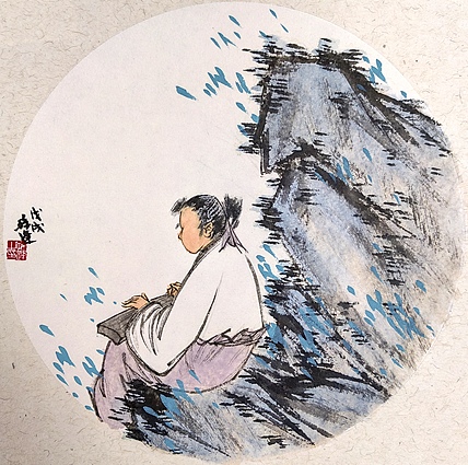 中央美院获硕士 美协会员 孙峰