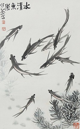 当代著名画家 洪士列 精品花鸟