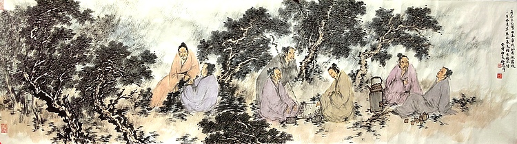 中央美院获硕士 美协会员 孙峰