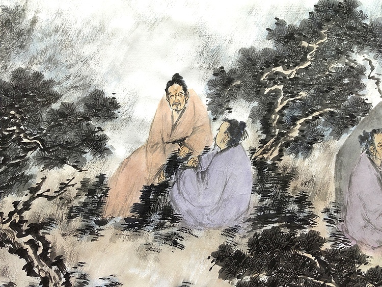 中央美院获硕士 美协会员 孙峰