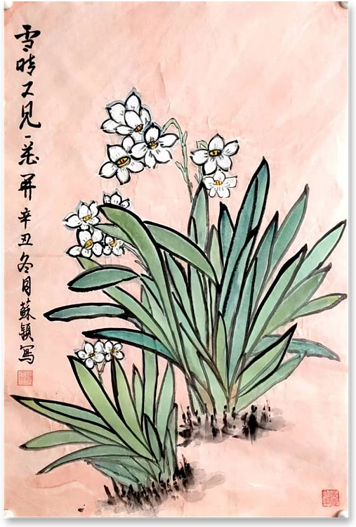 苏颖 雪晴又见一花开